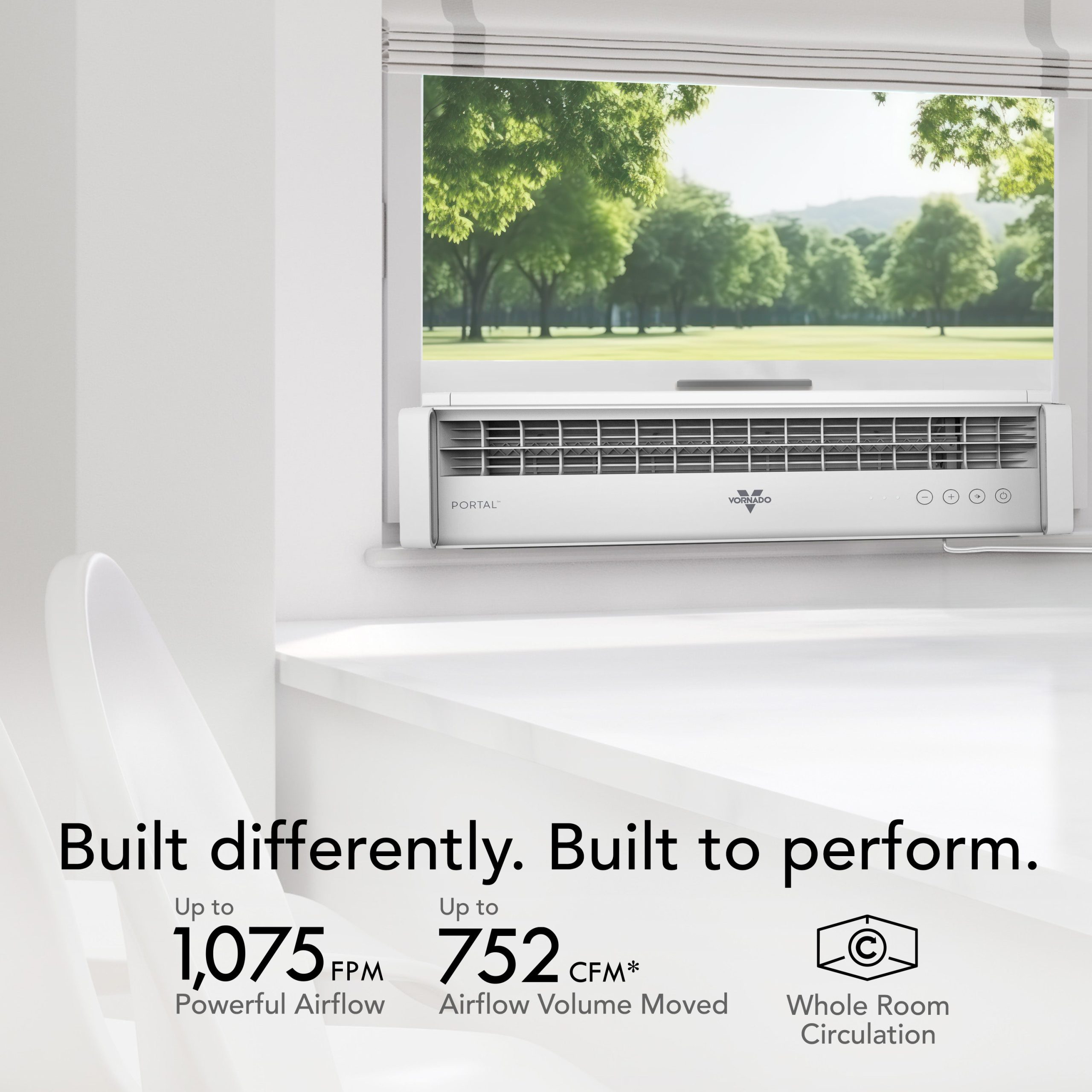 PORTAL® Whole Room Large Window Fan - Image 17