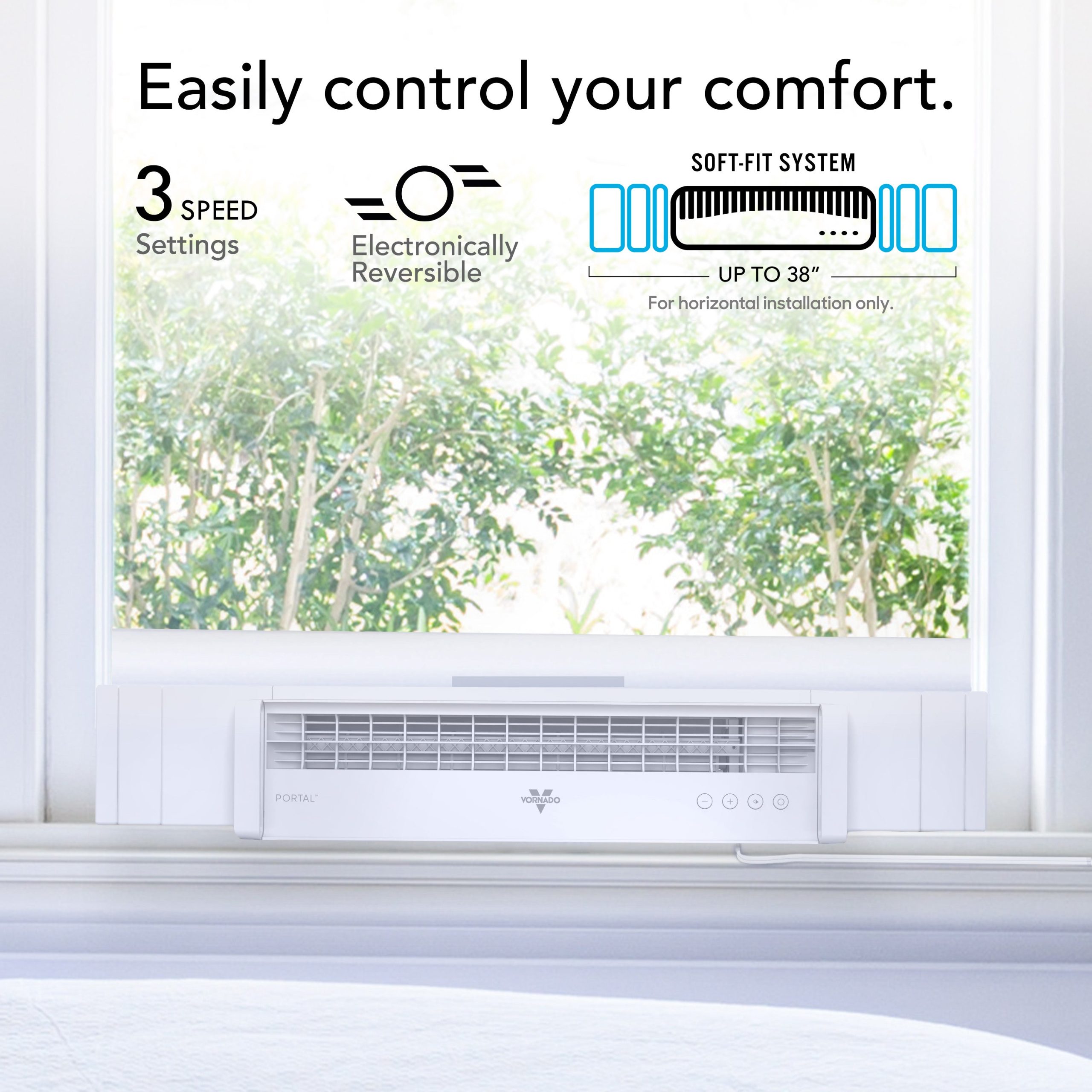 PORTAL® Whole Room Large Window Fan - Image 18