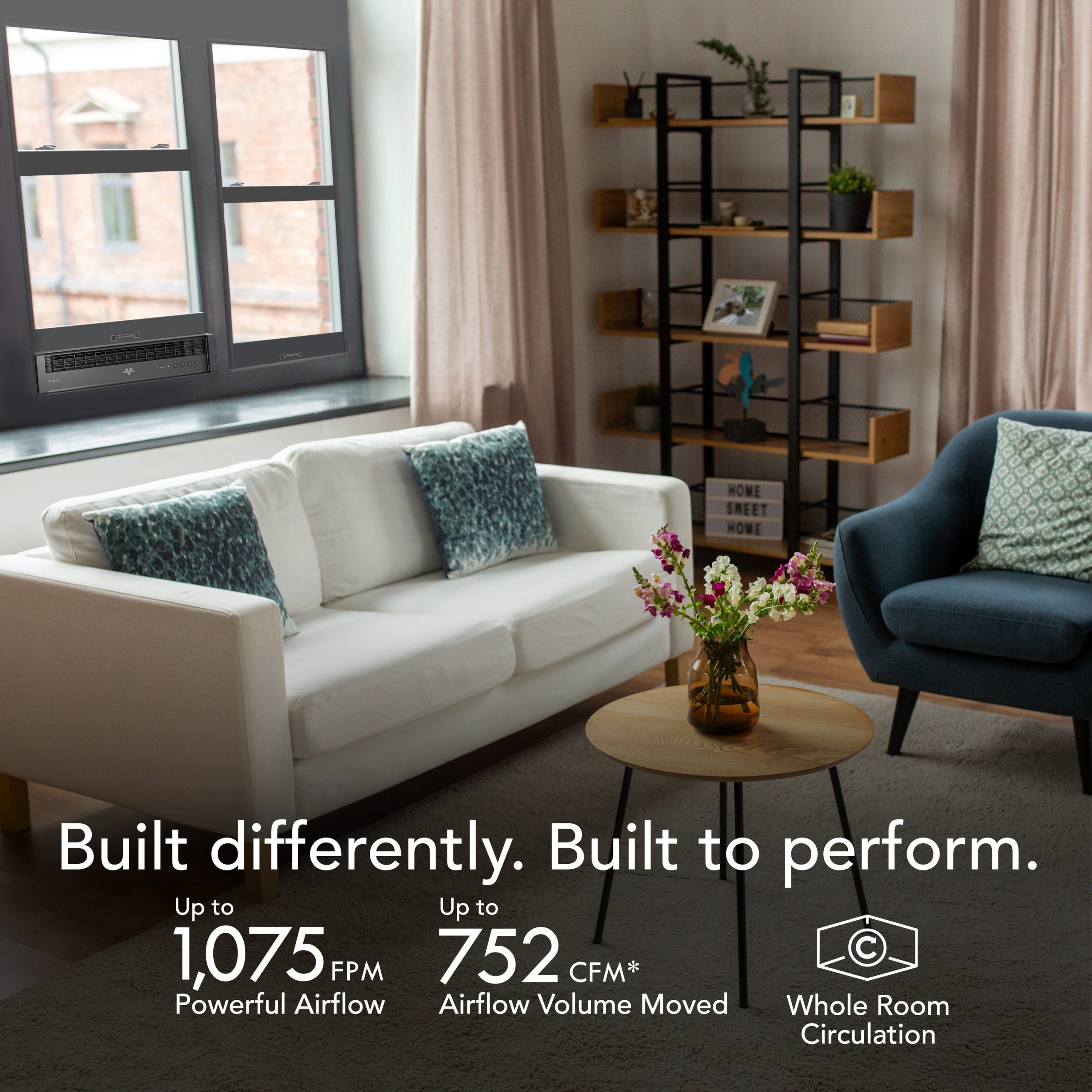 PORTAL® Whole Room Large Window Fan - Image 6